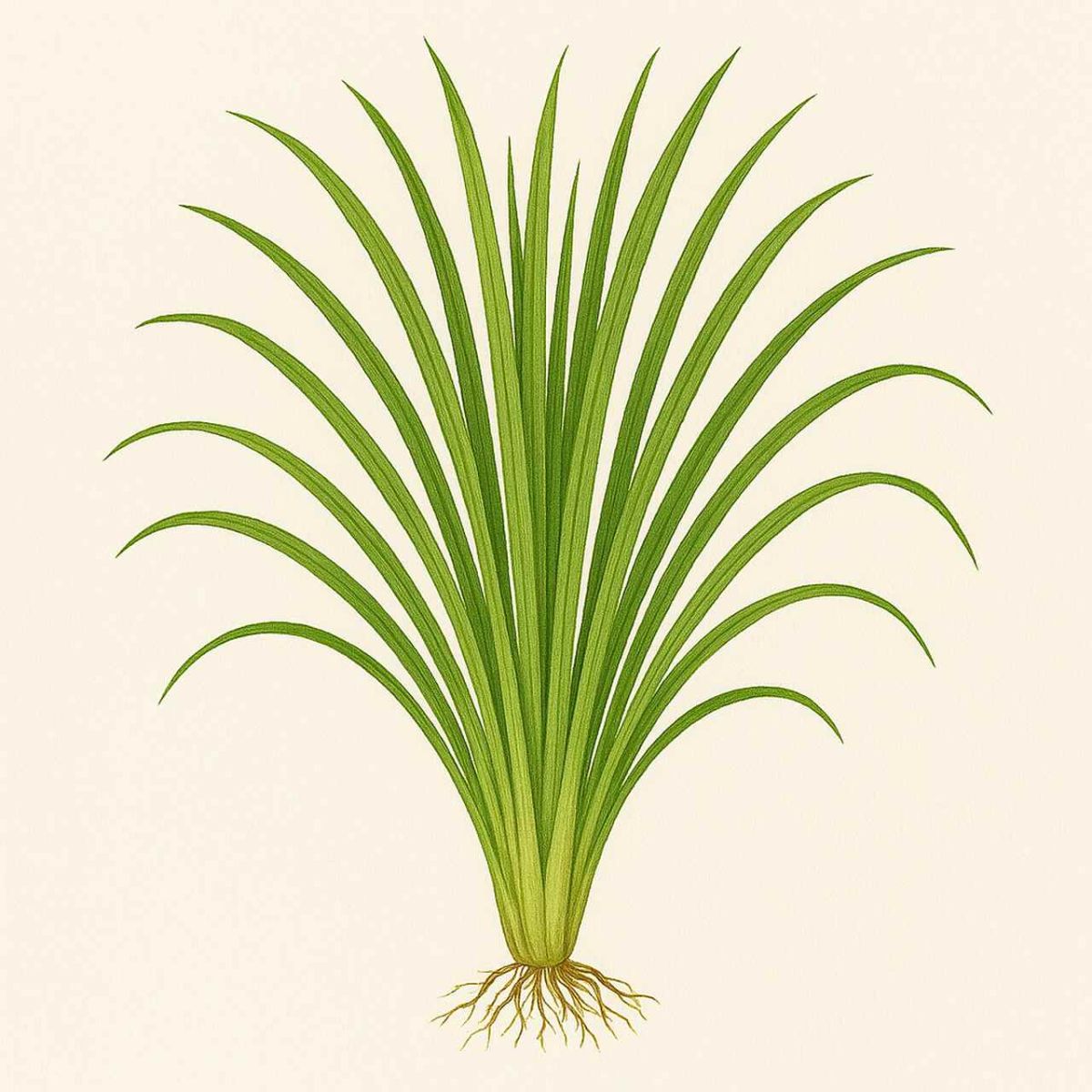 Trawa cytrynowa ( Cymbopogon citratus L. ) cięta  1  9742